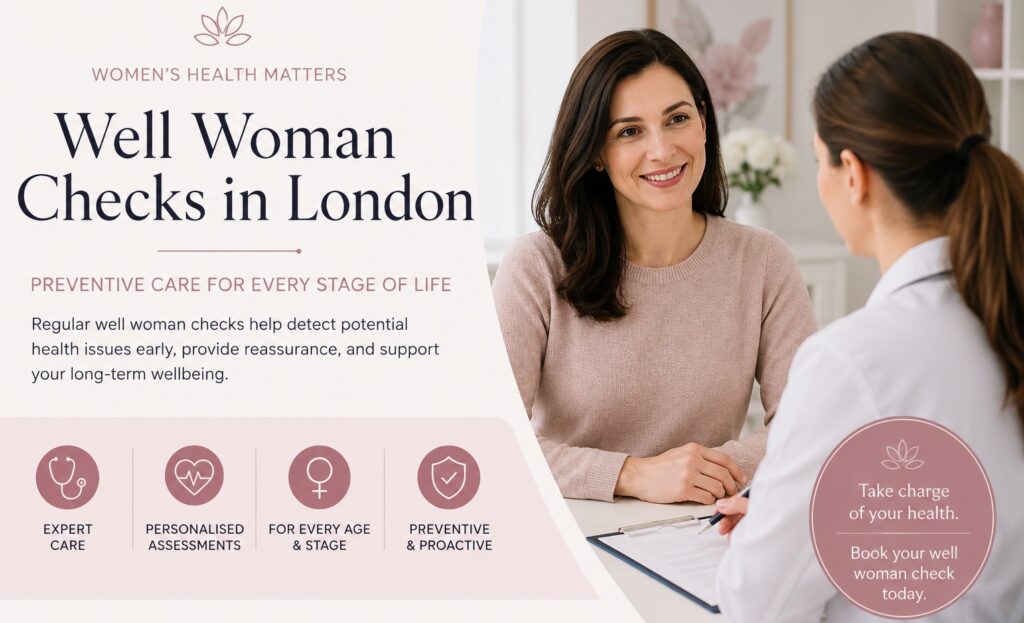 Well woman checks in London